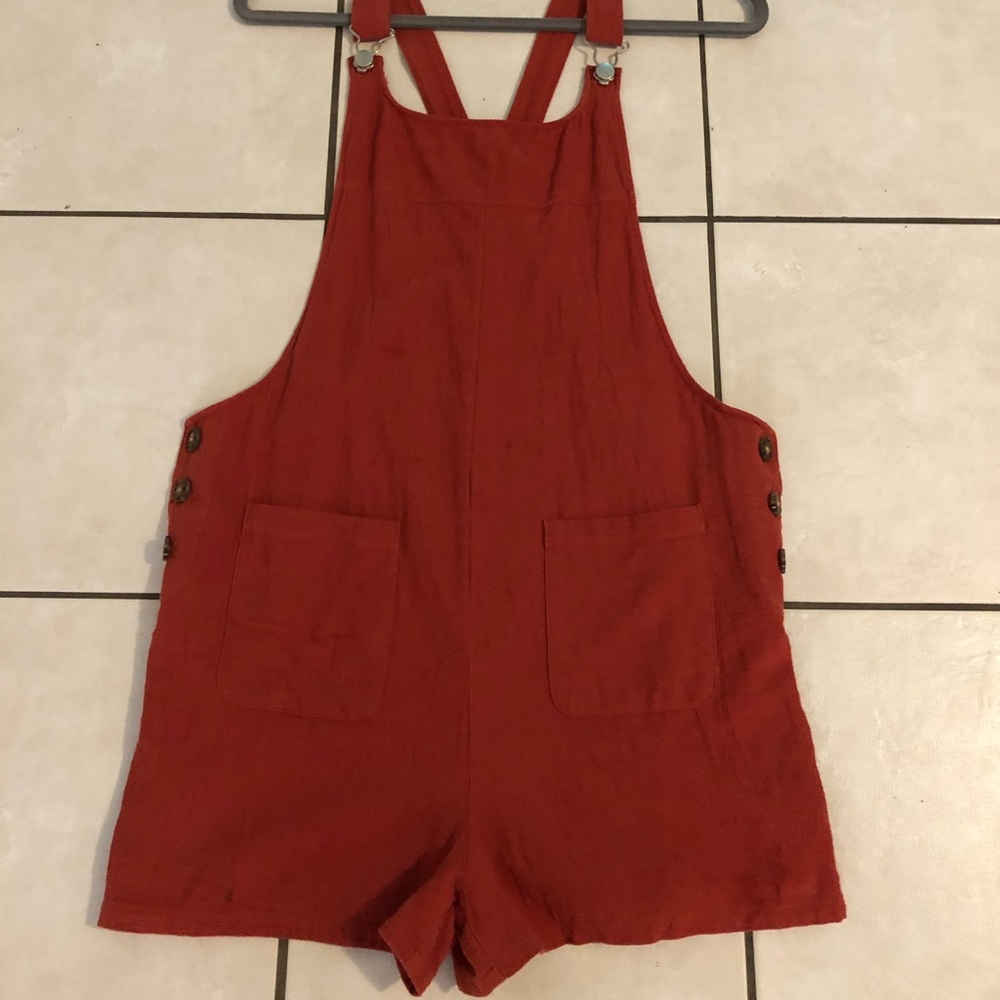 Red HYFVE overalls